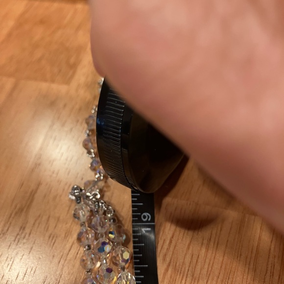 Vendome vintage triple strand crystal necklace & earrings with box - Picture 12 of 14